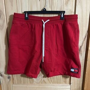 Tommy Hilfiger Men’s Red Sport Shorts